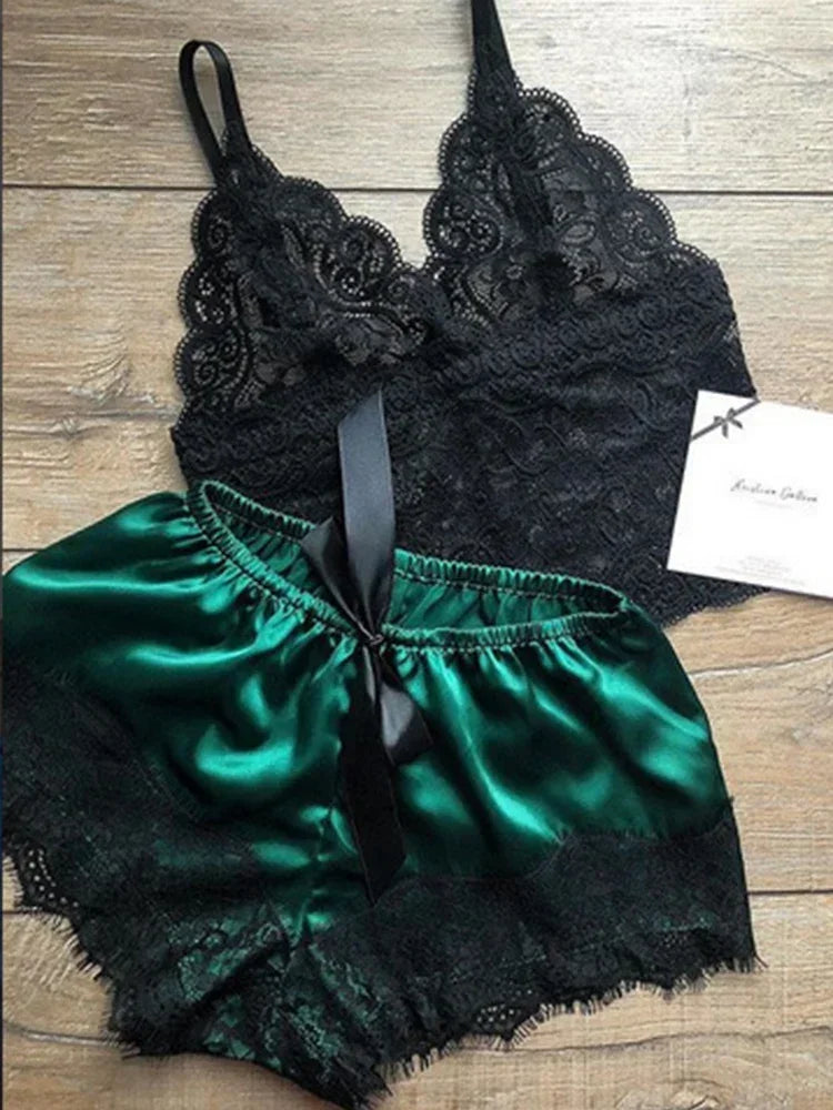 2 Pieces Pajamas Set for Women Sleepwear