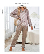Women Satin Pajama Casual Sleepwear