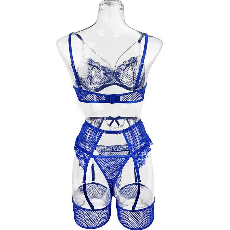 Lingerie Underwear Bras Sets Lace Garter Lingerie
