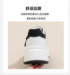 Shoes for Women Autumn Trend New Woman Flats Shoes Chunky Lace-up Soft-sole Casual Sneakers Female Vulcanized Shoe Walking Shoe
