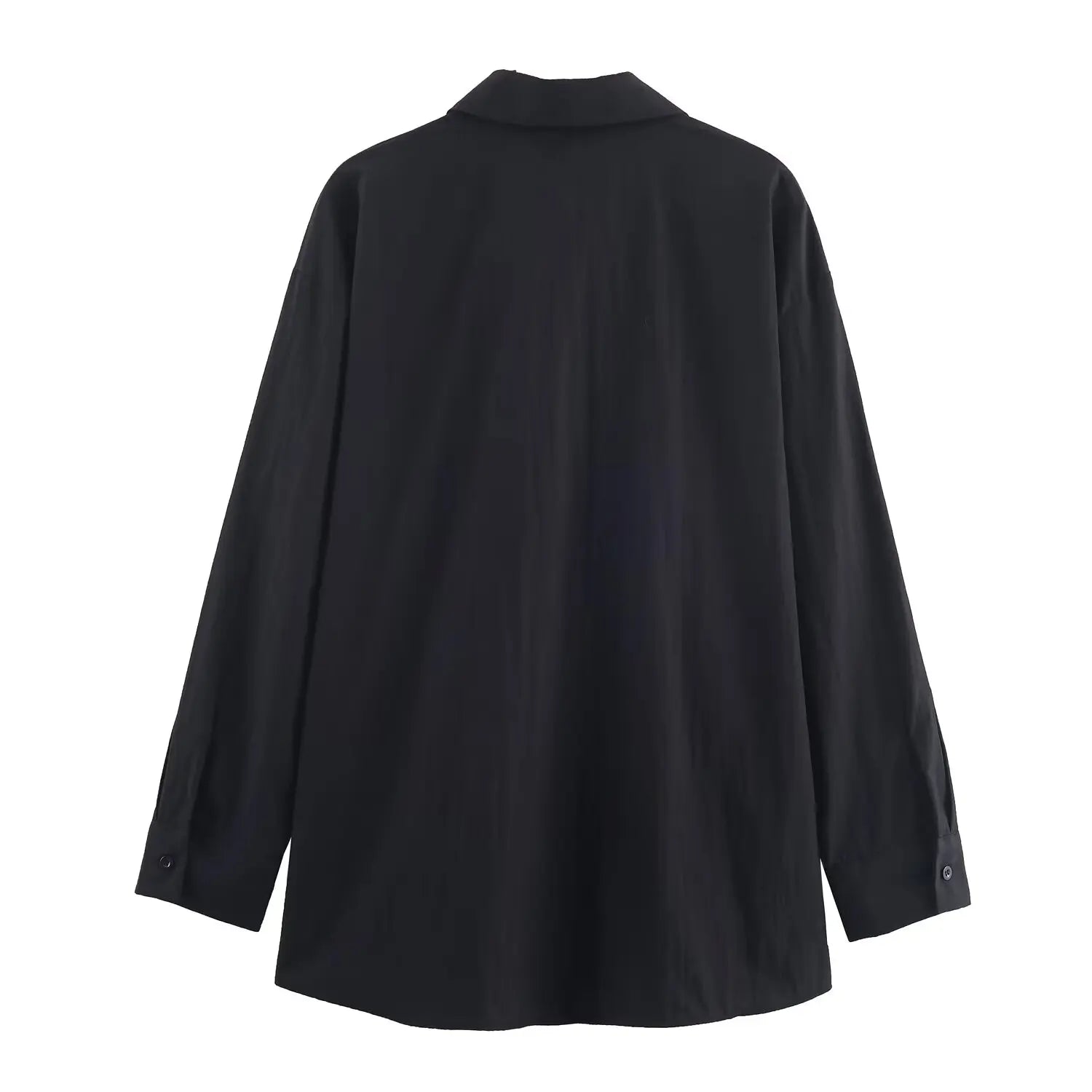 Women Black Shirts for Women Female Fashion Long Sleeve Blouses Women's Casual Shirt