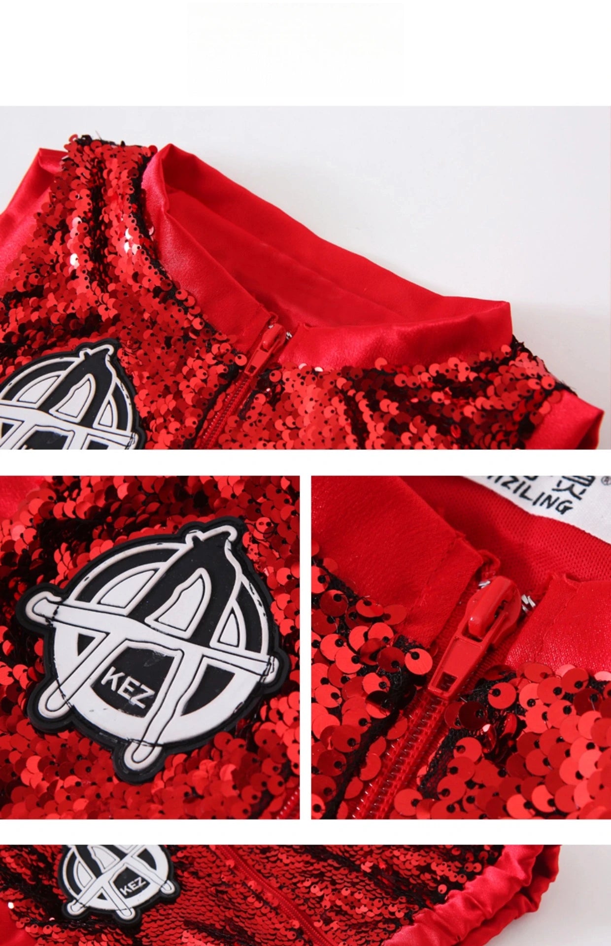 Children's Jazz Performance Costume Sequins Girls' Modern Dance Cheerleading Kindergarten Performance Costume Girls' Dance Skirt