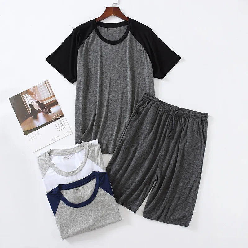 2025 Men's Summer Modal Pajama Sets