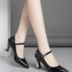 Shoes Woman 2025 Trend Luxury Shoes for Women Brand Pumps black sexy High Heels Party Elegant Ladies Shoe Designer Woman Heels