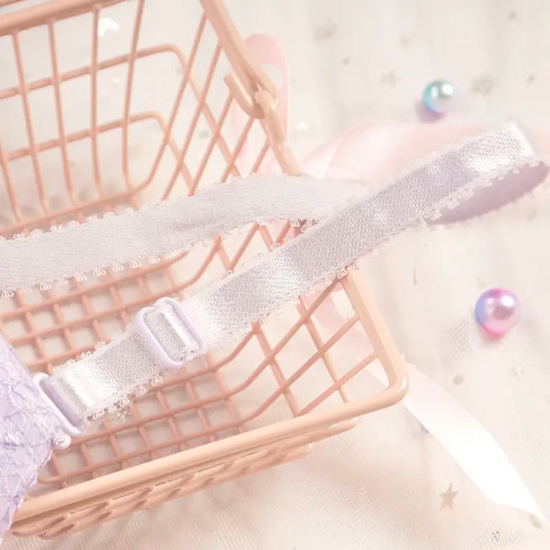 lingeries for woman Hot Sale Female Underwear Sexy Lingerie Set For Girls cute Wireless Lace Lingerie panties Set  Bra Underwear