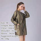 Hair Salon Work Clothes Pet Grooming Uniforms Long Sleeve Beauty Salon Smock Barber Shop Hairdresser Robe Anti Hair Gown Y1206