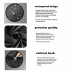 Black Hair Cutting Salon Barber Capes Hairdressing Cape 1Pcs Big Size Cover For Hair Salon Beauty Hairdressing Tools