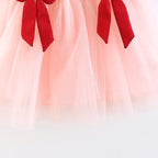 Children's Clothing Girl's Dress Summer New Cute Small Bow Flower Embroidery Improved Version Hanfu Ru Skirt