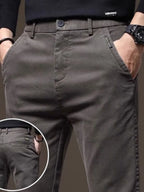 Fall High-End Casual Pants Men's Wear-Resistant Versatile Busin West Pants Trendy Loose Straight Long Pants for Men