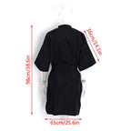 Lightweight Salon Client Gown Hair Cutting Smock Robe Cape for Professional Stylists Hairdressing Salon Smock