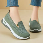 Shoes for women 2025 Spring Autumn hot casual shoes with soft soles lightweight single shoe for women breathable mother shoes