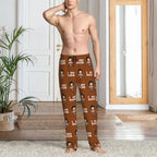 I Love Hot Moms Custom Pajama Pants
