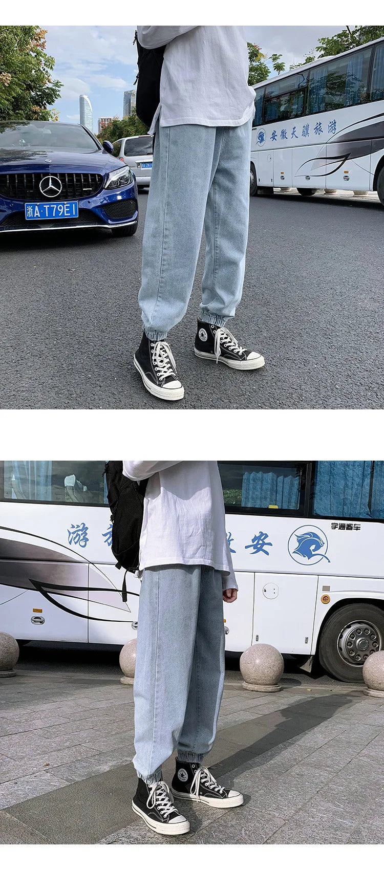 Jeans men Jeans Man Loose Joggers