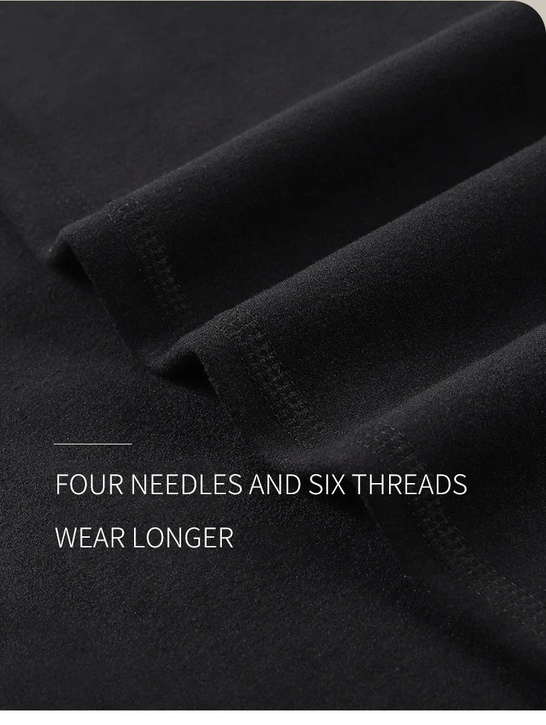 Warm Pants For Men With Plush And Thickened Autumn And Winter High Elasticity,