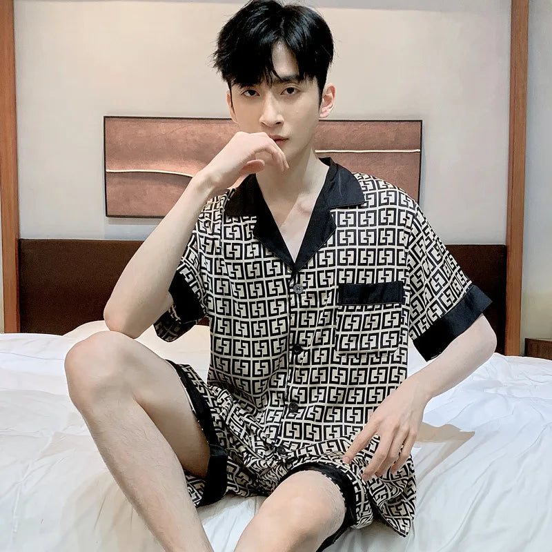 Pajamas Men Spring Summer
