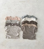 Baby Boy Stripe Shirt Summer Casual Short Bat Sleeve Kids Shirt