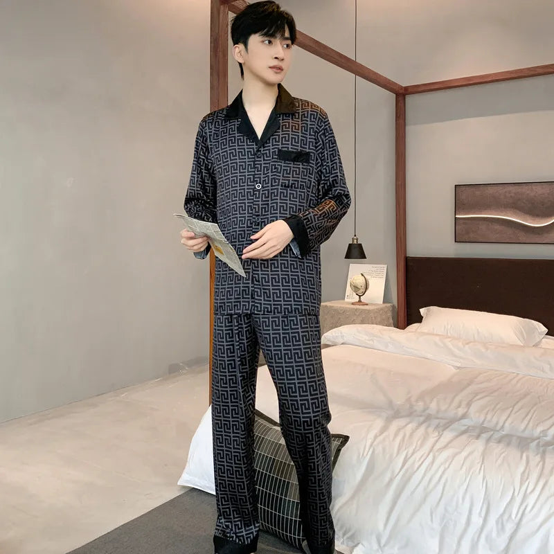 Pajamas Men Spring Summer