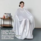 Large Size Hair Salon Hair Cutting Wrap Long Sleeve Hairdresser Robe Anti Hair Gown Barber Hairdressing Cloak Barbershop Apron
