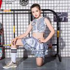 Children's Day Children's Performance Costumes Jazz Dance Sequins Modern Dance Street Dance Costumes Girls Performance Clothing