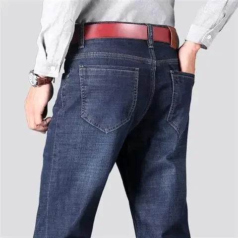 Jeans for Men Work Wear Male Cowboy Pants