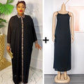 Abayas For Women Dubai Luxury 2025 African Muslim Fashion Dress Caftan Marocain Evening Party Dresses Boubou Robe Djellaba Femme
