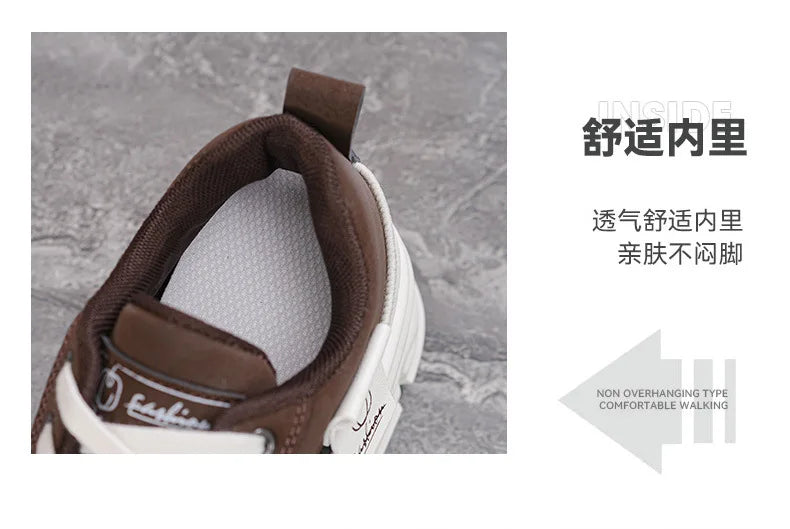 Shoes2025 Women Autumn Trend New Woman Flats Shoes Chunky Lace-up Soft-sole Casual Sneakers Female Vulcanized Shoe Walking Shoe