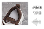 Shoes2025 Women Autumn Trend New Woman Flats Shoes Chunky Lace-up Soft-sole Casual Sneakers Female Vulcanized Shoe Walking Shoe
