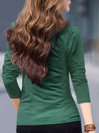 Women's Casual Chic Shirt - Long Sleeve,