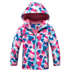 Girl Polar Fleece Waterproof Jacket Spring Autumn Children Coats Sport Casual Kids Jackets Double-deck Windproof Jackets