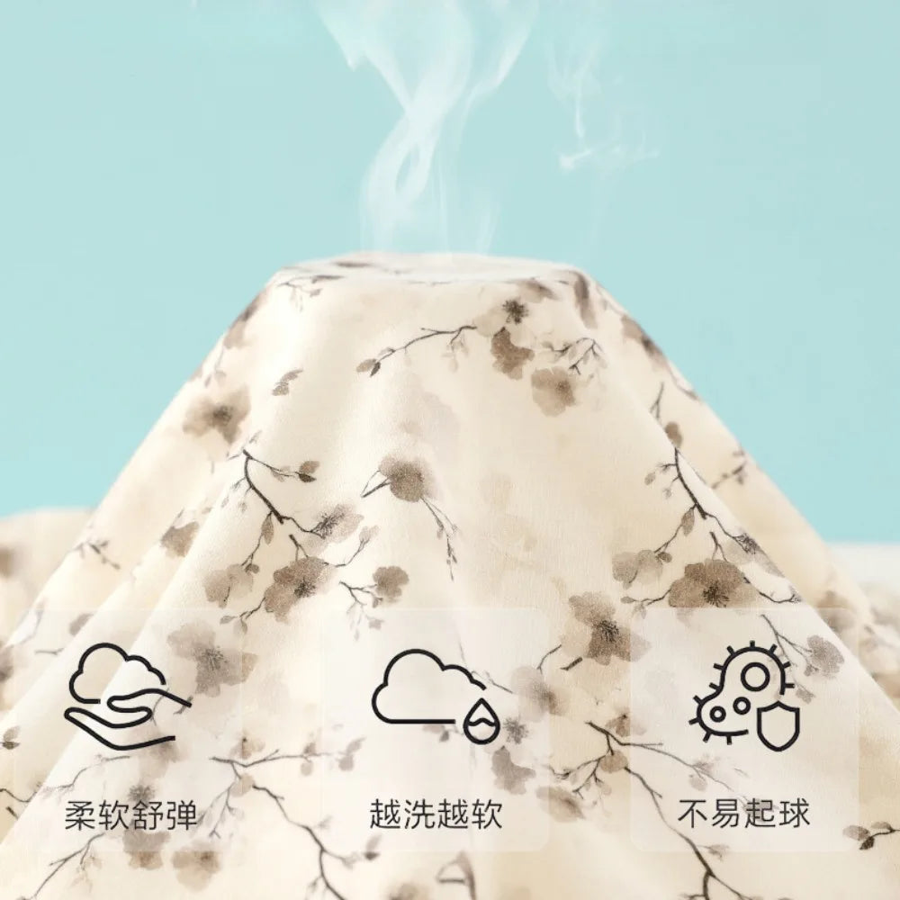 Spring and Autumn Baby Pure Cotton Velvet Jumpsuit with Plant Pattern Printed Baby Girl Clothing High Quality Baby Girl Clothing