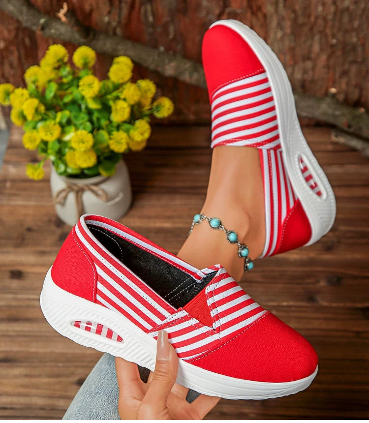 Woman Shoes Women's Heels Sneaker New Wedges Heeled Casual Shoes Elegant Casual Sneakers For Women Footwear Zapatos De Mujer