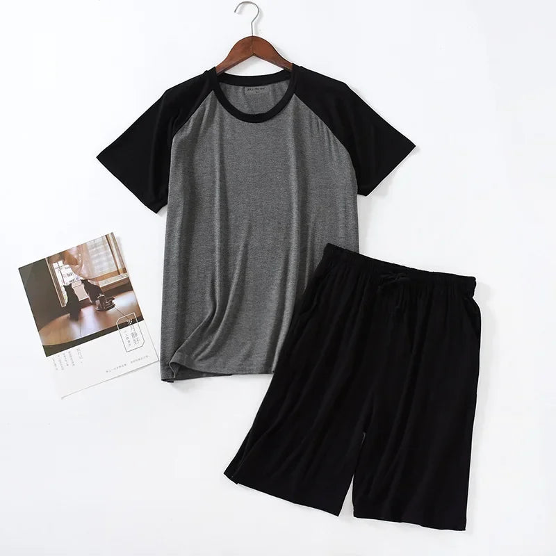 2025 Men's Summer Modal Pajama Sets