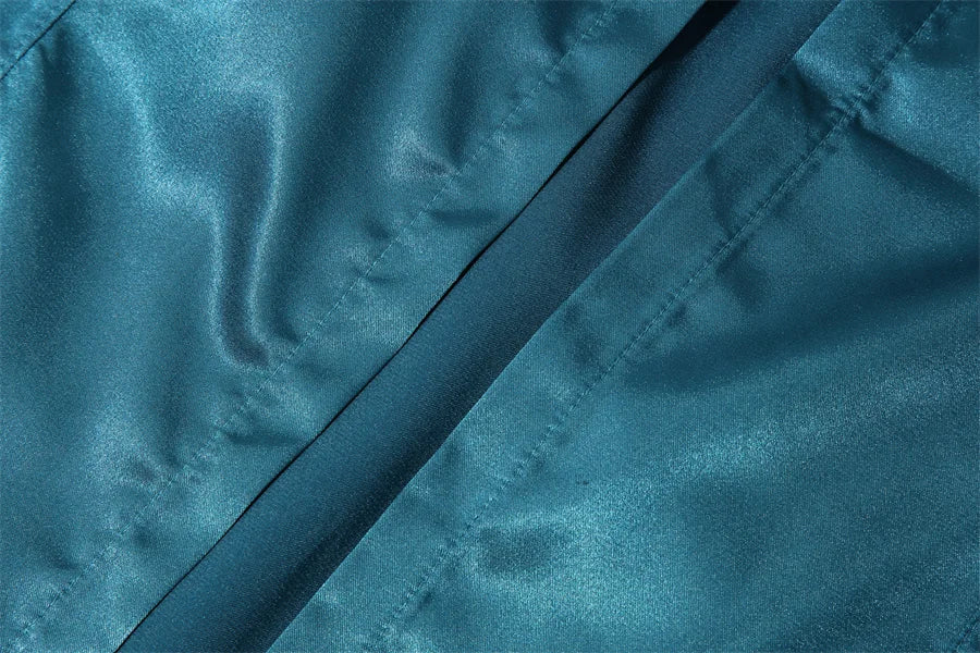 Sexy Sleepwear Men Robes Bathrobes Soft Silky Short Sleeve Nightgown Mens Homewear Dressing Gown Male Pajamas (No shorts)