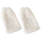 Colorful Furry Plush Leg Warmers Women Girl Winter Soft Thick Fuzzy Boot Cuffs Leg Sleeves Covers Footless Calf Socks Streetwear