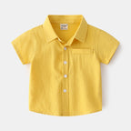 Boy Summer Casual Breathable Multi-color Shirt