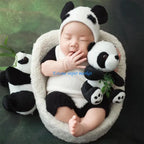 090B Baby Animal Costume For Photoshoots Comfortable Newborns Photography Outfit Gift For Birthdays Celebration