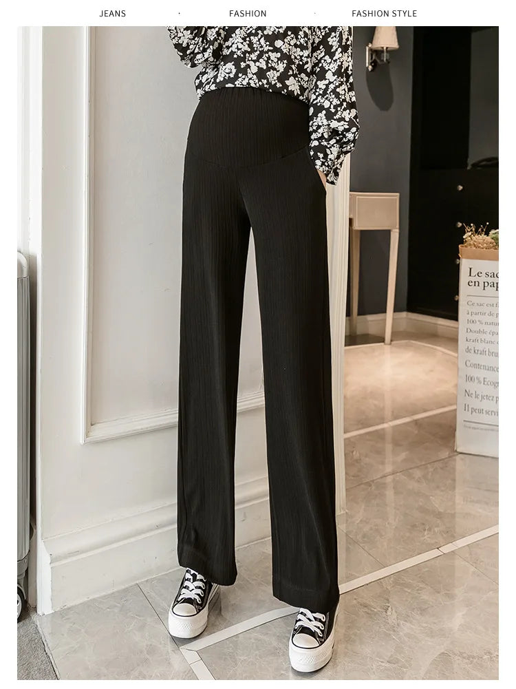 Maternity Clothings Thickened Belly Pants Clothes