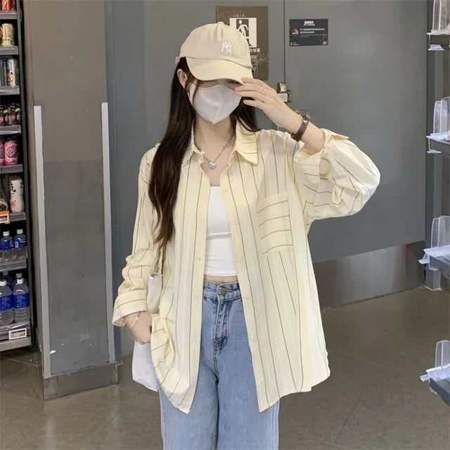Striped Shirts & Blouses