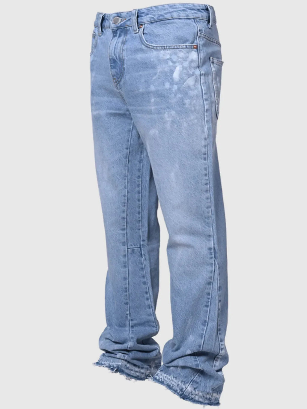 Jeans Men Denim Pant Vintage Straight Pants