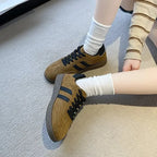 2025 Women Sports Shoes Fashion Casual Flats Vulcanize Shoes Ladies Outdoor Walking Sneakers Women Comfortable Classical Shoe