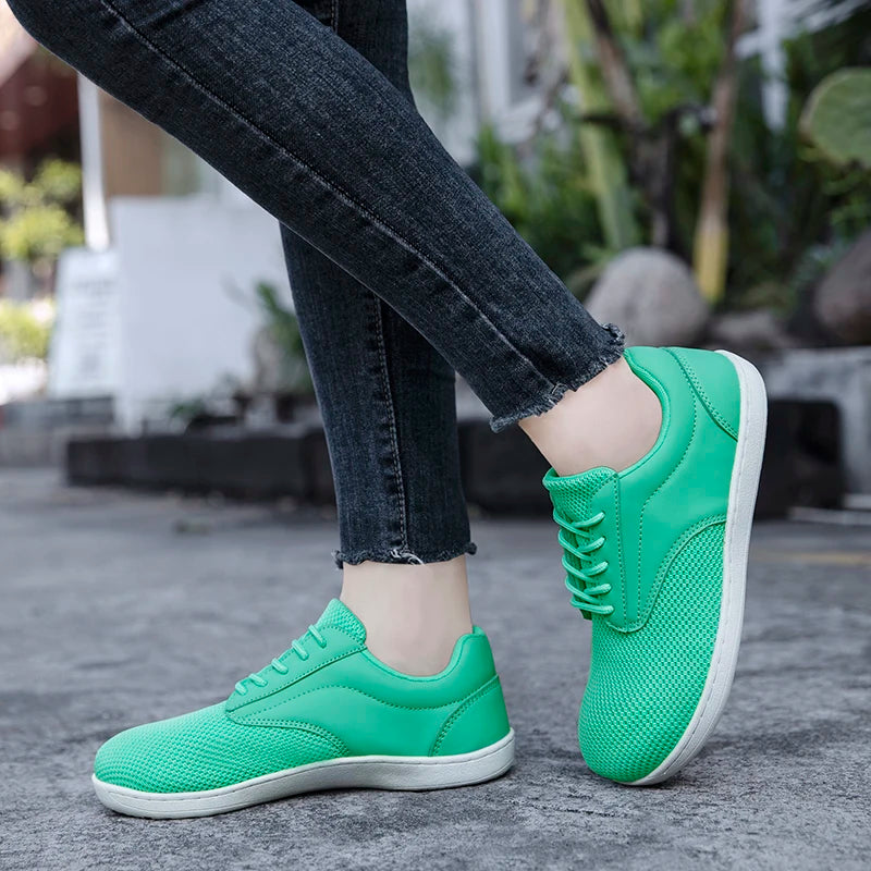 Women Barefoot Shoes Breathable Comfortable Wide Toe Minimalist Soft Sole Outdoor Flats Footwear Loafers Anti-slip Casual Shoe