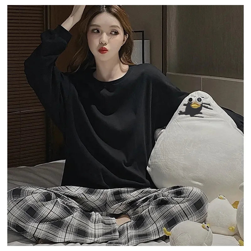 Nursing Pregnant Women's Clothing Set Large Size