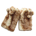 Fashion Warm Plush Ear Protection Hat Comfort Cold Protection Legwarmers Stockings For Christmas Holiday Parties Leg Warmers