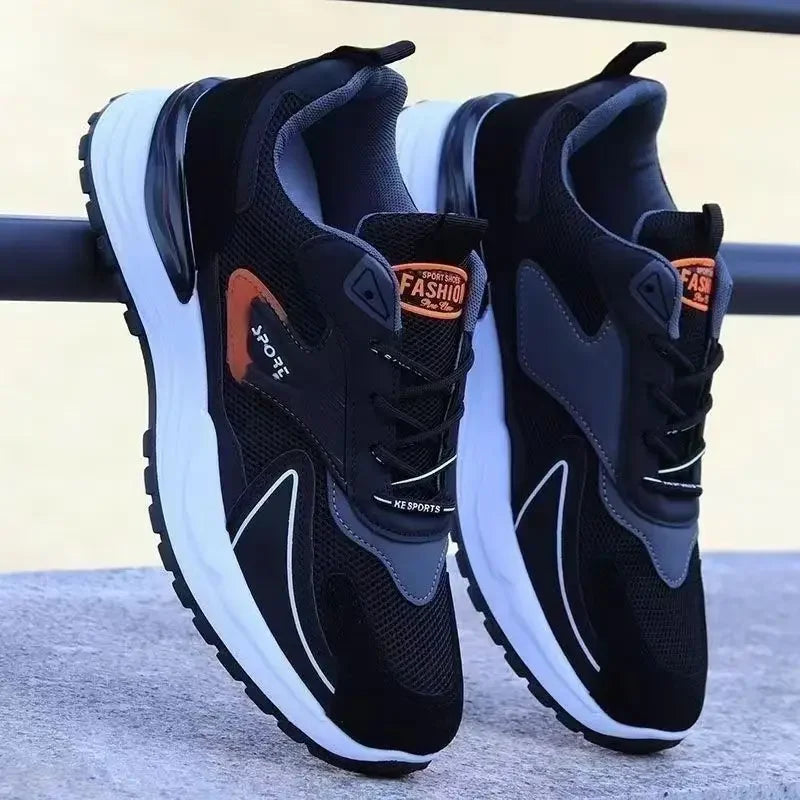 Mens Sneakers 2024 Autumn New Brand Design Comfortable Soft Soled Men Running Shoes