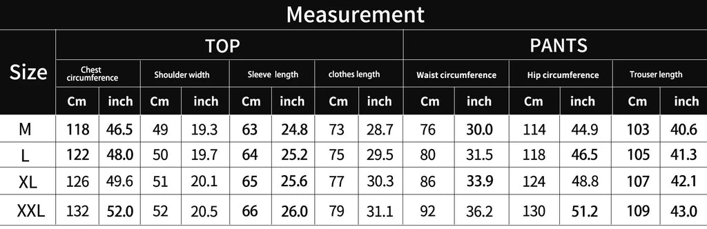 Men's pajamas long sleeves