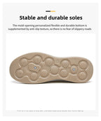 Shoes for women 2025 Spring Autumn hot casual shoes with soft soles lightweight single shoe for women breathable mother shoes