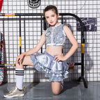 Children's Day Children's Performance Costumes Jazz Dance Sequins Modern Dance Street Dance Costumes Girls Performance Clothing