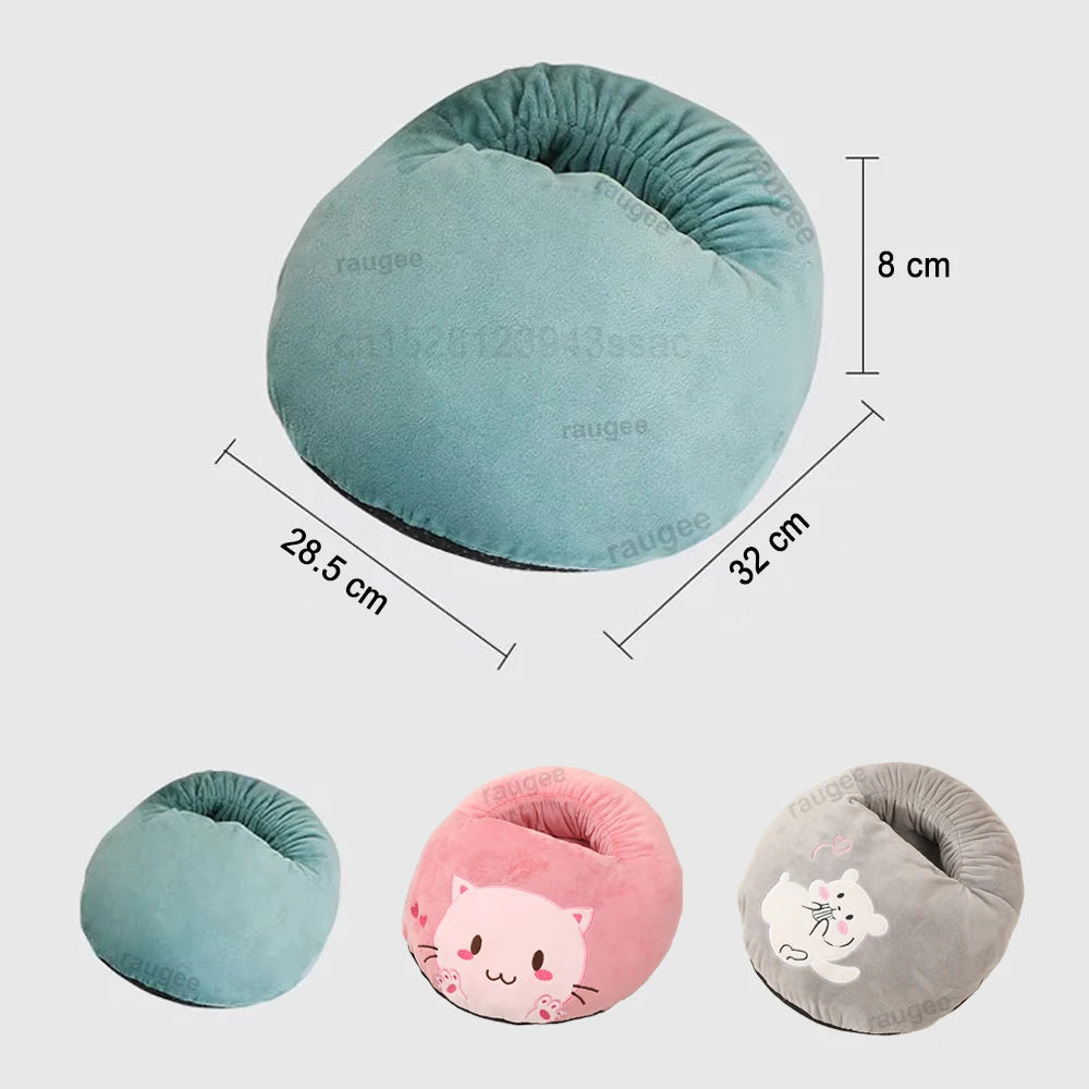 Foot Warmer USB Foot Heater Foot Thermal Heating Pad Electric Winter Hot Feet Heat Bag Portable Soft Plush Foot Warmer for Home