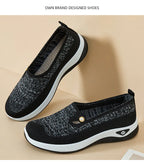 Shoes for women 2025 Spring Autumn hot casual shoes with soft soles lightweight single shoe for women breathable mother shoes