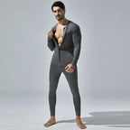 New Men's One-Piece Pajamas Home Fitness Wear Men's Bodysuit
